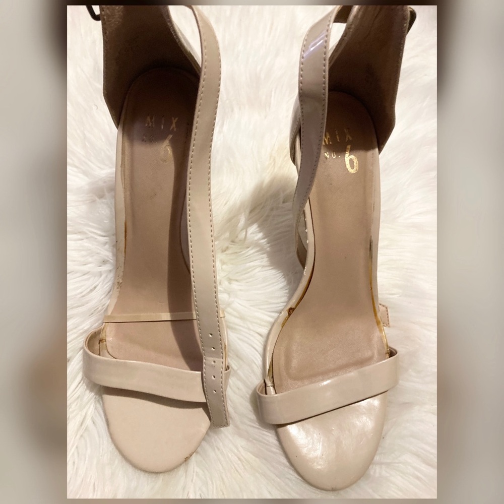 Mix no 6 open toe high heels